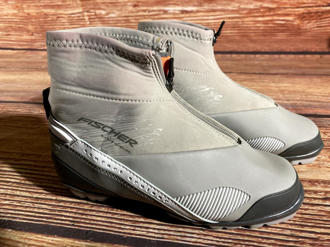 Fischer Vision Classic Nordic Cross Country Ski Boots Size EU38 US6 NNN 1565