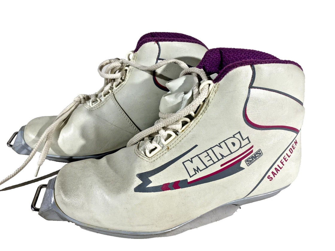 Meindl Vintage Nordic Cross Country Ski Boots EU40 US7.5 SNS Old Bindings 1209