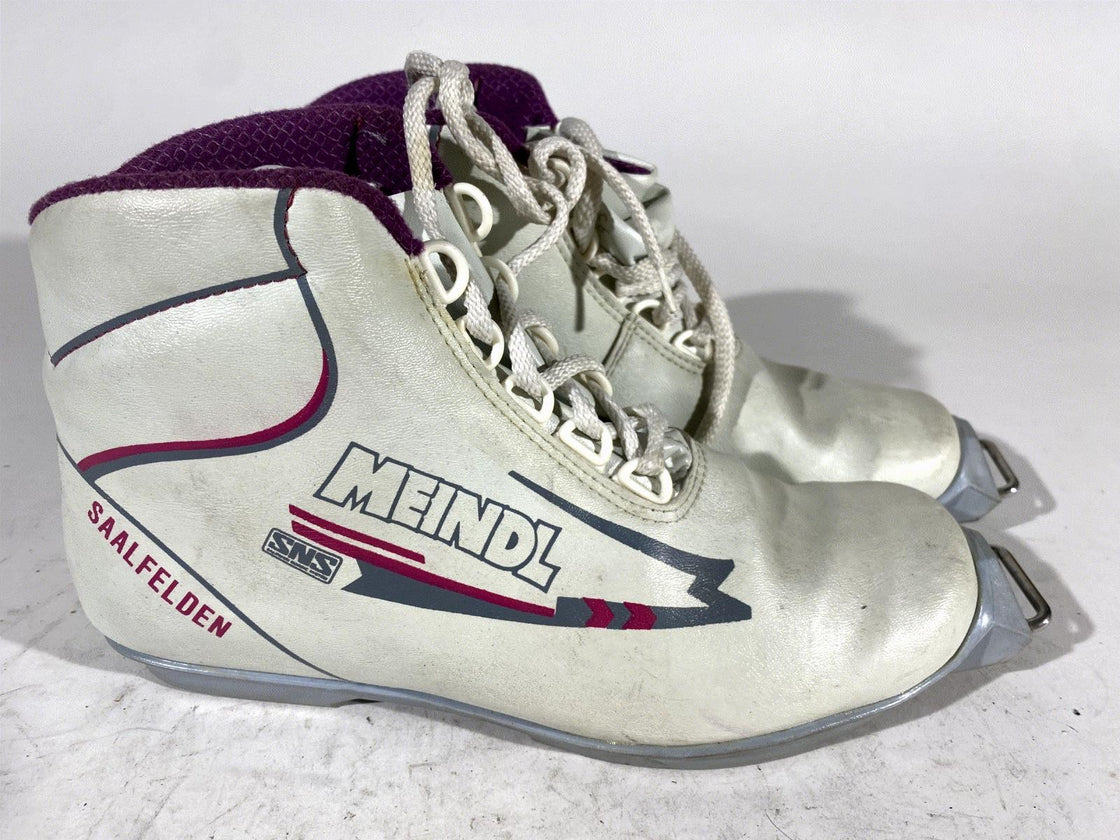 Meindl Vintage Nordic Cross Country Ski Boots EU40 US7.5 SNS Old Bindings 1209