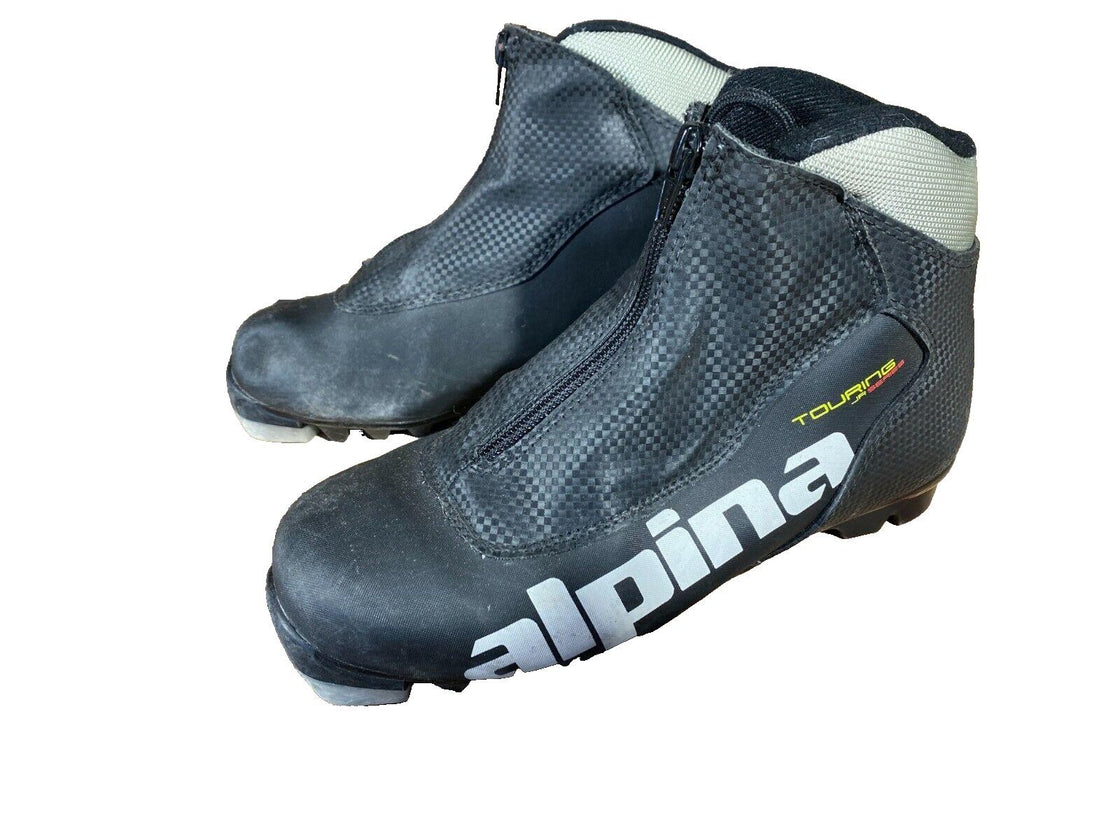 Alpina Touring JR Cross Country Nordic Ski Boots Size EU37 US5 NNN 987