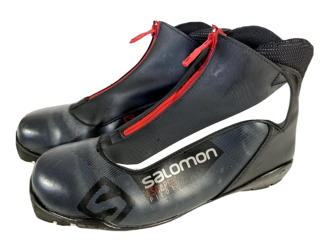SALOMON Escape 5  Nordic Cross Country Ski Boots Size EU44 US10 SNS Pilot 2308