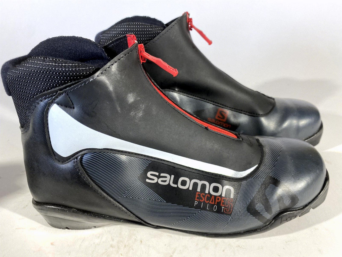 SALOMON Escape 5  Nordic Cross Country Ski Boots Size EU44 US10 SNS Pilot 2308
