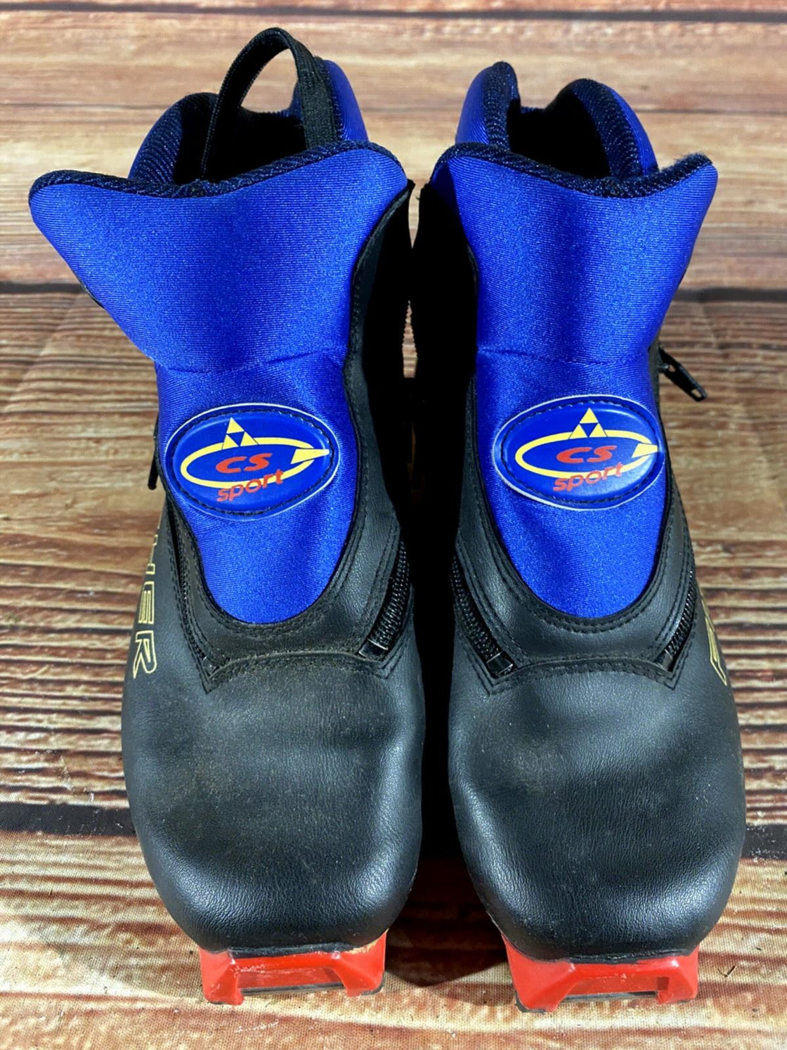 Fischer CS Sport Nordic Cross Country Ski Boots Size EU38 US5 SNS Profil 1115