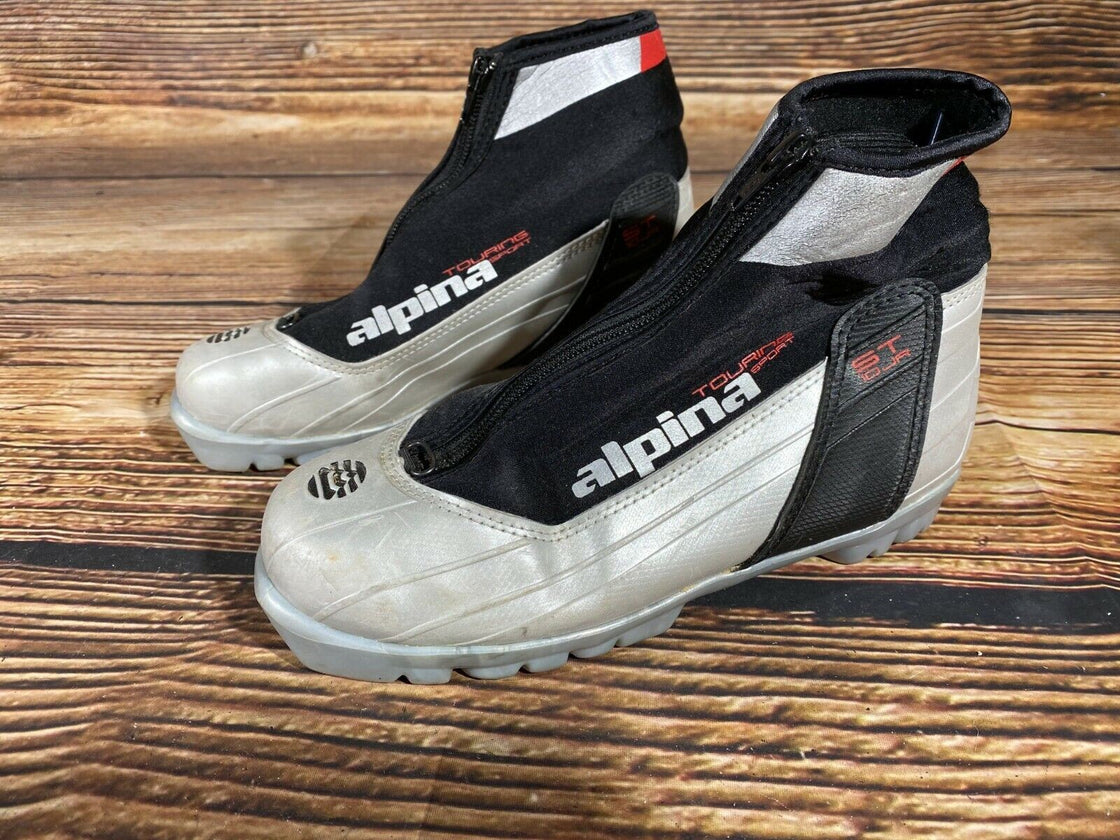 Alpina ST10 JR Nordic Cross Country Ski Boots Size EU36 US4.5 NNN 2876