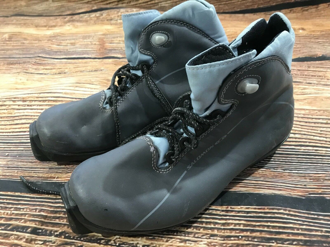 SALOMON Nordic Cross Country Ski Boots Size EU40 US8 SNS Profil 2192