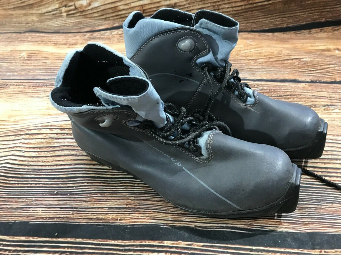 SALOMON Nordic Cross Country Ski Boots Size EU40 US8 SNS Profil 2192