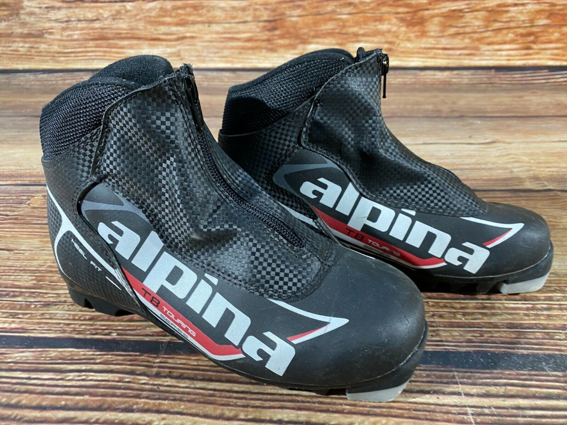 Alpina T8 Touring Nordic Cross Country Ski Boots Size EU36 US4.5 for NNN 2837