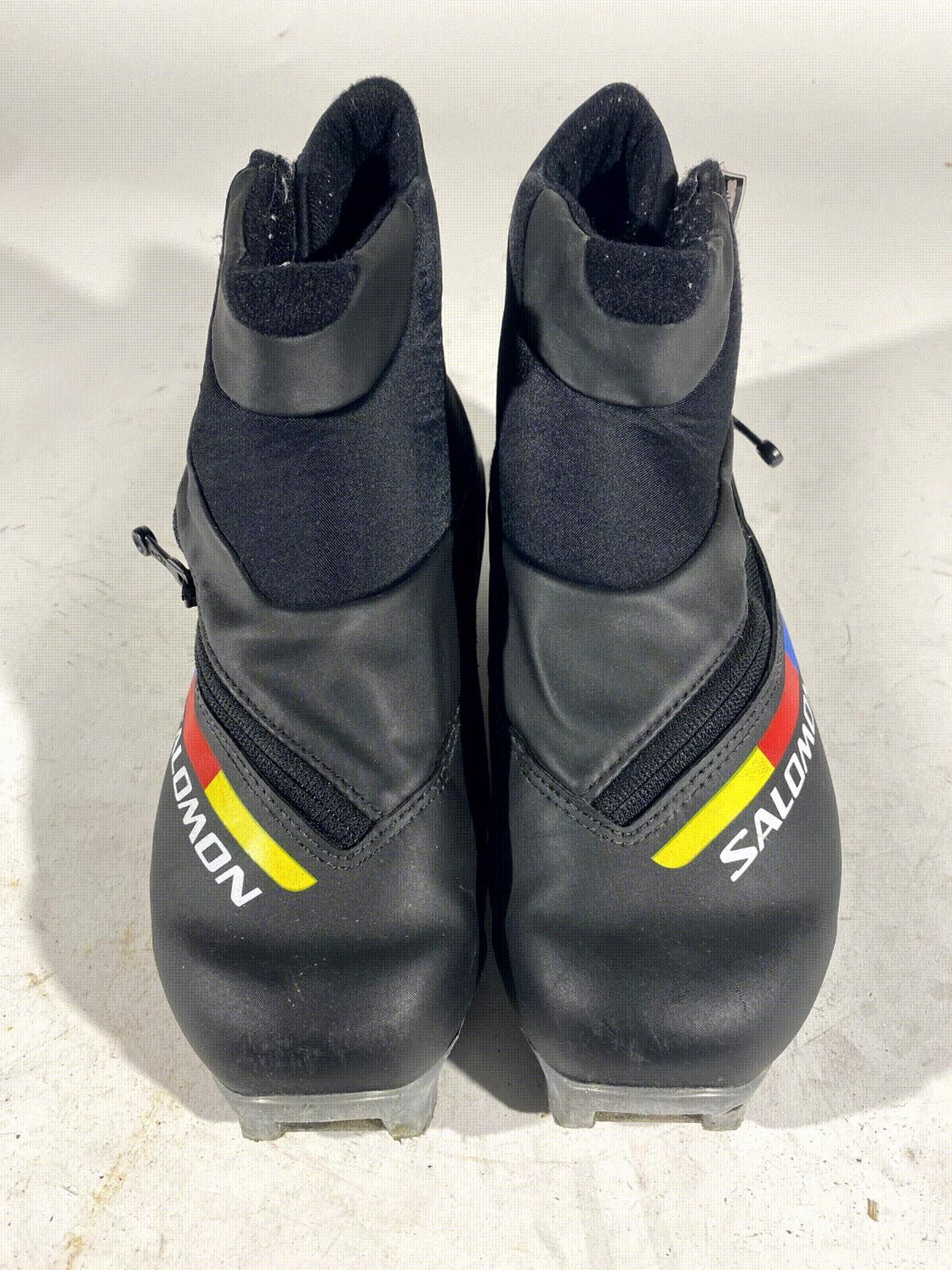 SALOMON Classic Nordic Cross Country Ski Boots Siz EU39 1/3 US6.5 SNS Pilot 2156