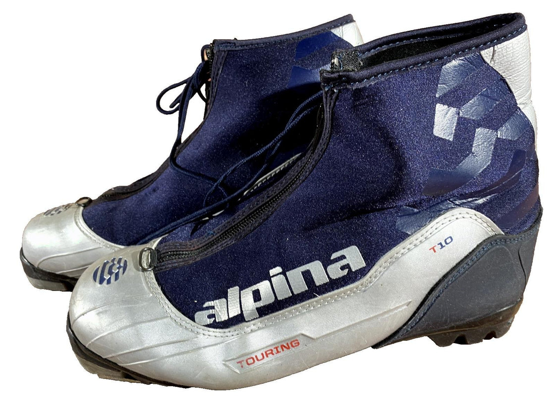 Alpina T10 Nordic Cross Country Ski Boots Size EU41 US8 for NNN 941
