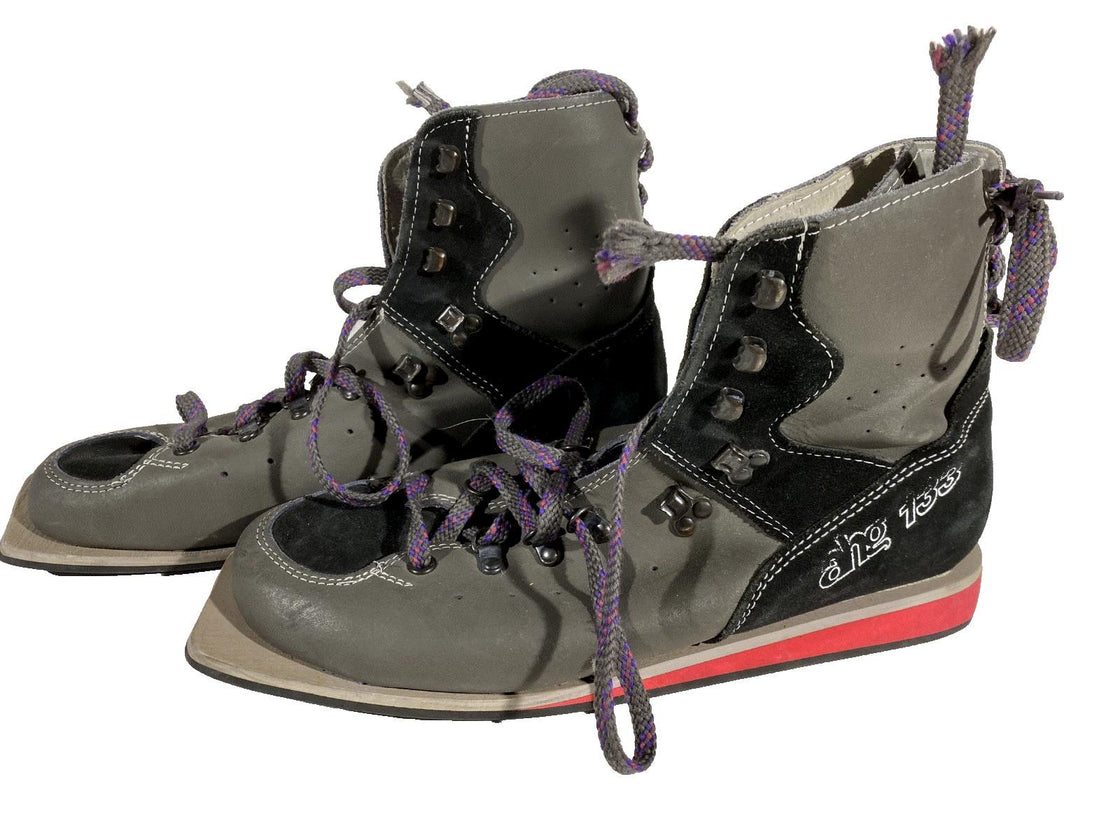 Meindl Anschutl Vintage Cross Country Ski Boots Kandahar Cable EU45 US11.5 KL65