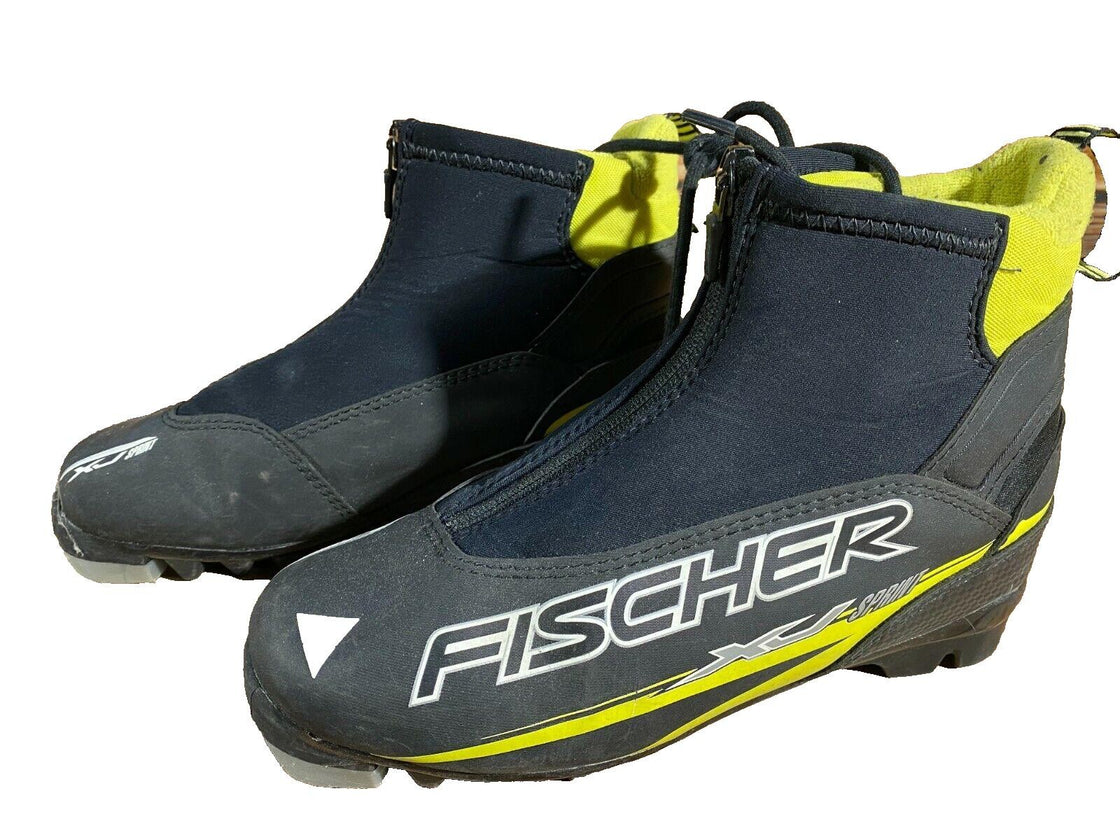 Fischer XJ Sprint Nordic Cross Country Ski Boots Size EU37 US5 NNN 1199