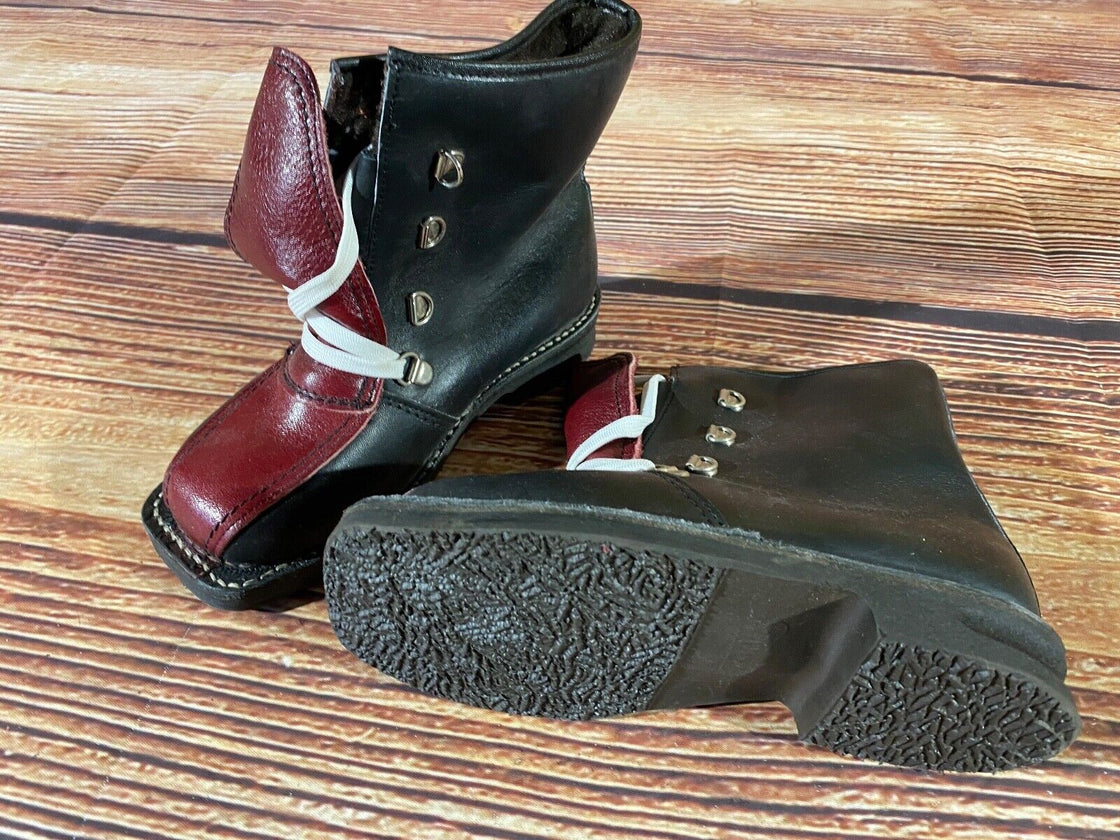 Kids Vintage Cross Country Ski Boot for Kandahar Old Cable Binding EU30 KL60