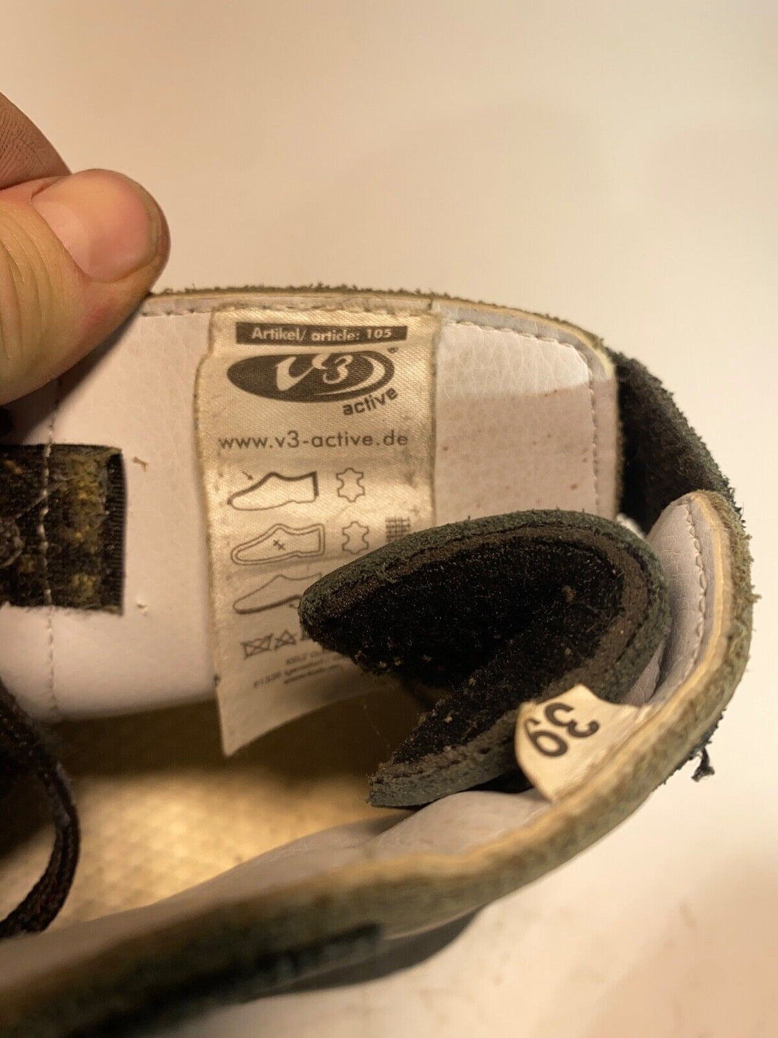V3 Vintage Cross Country Ski Boot for Kandahar Old Cable Binding EU39 US6 KL63