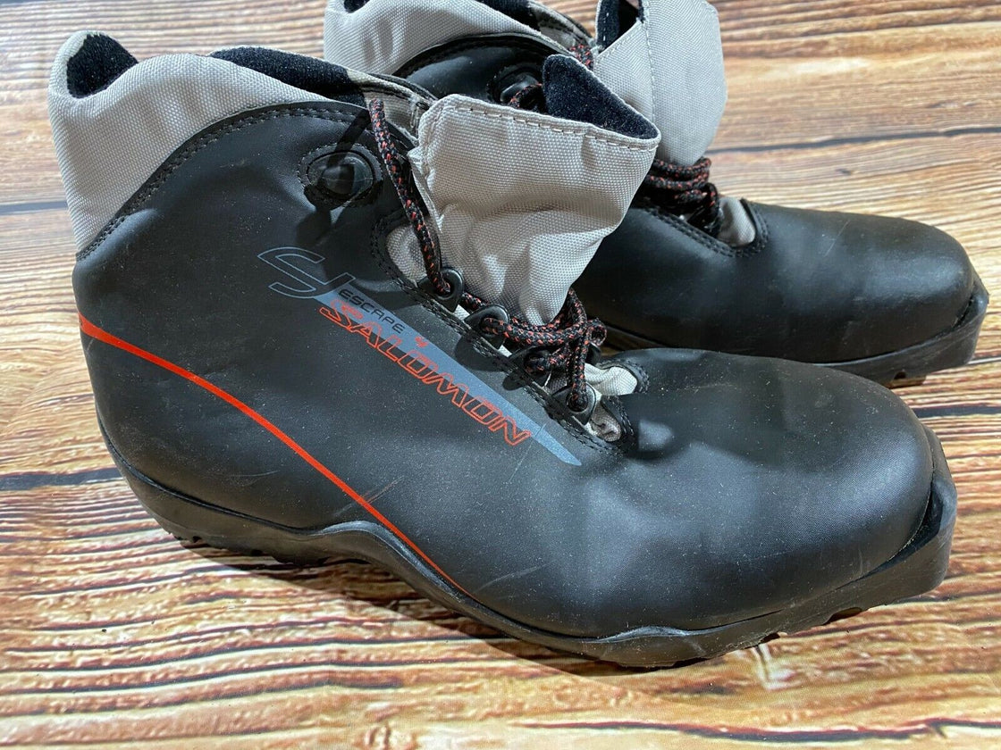 SALOMON Escape 4 Cross Country Ski Boots Size EU43 US9.5 SNS Profil 2001