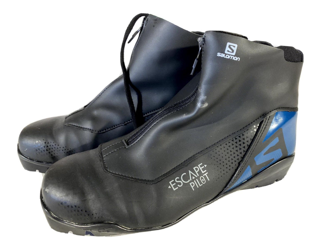 SALOMON Escape Nordic Cross Country Ski Boots Size EU43 1/3 US9.5 SNS Pilot 2194