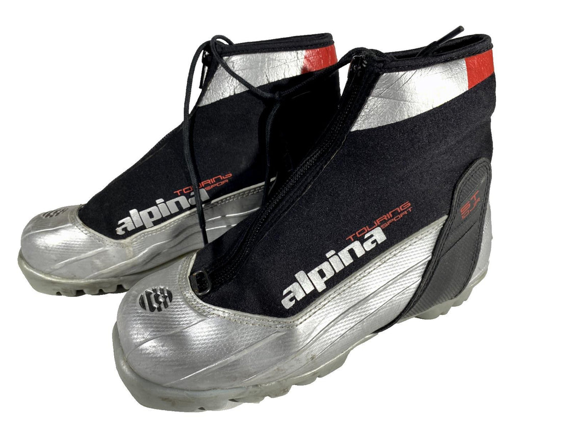 Alpina ST10jr Nordic Cross Country Ski Boots Size EU35 US3.5 NNN 725
