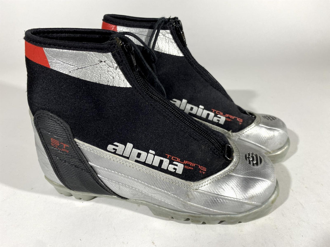 Alpina ST10jr Nordic Cross Country Ski Boots Size EU35 US3.5 NNN 725