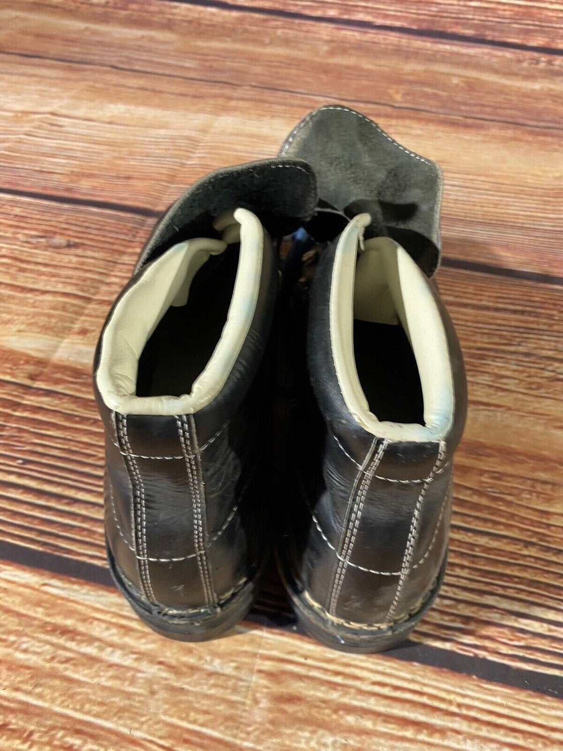 GARMISCH Vintage Cross Country Ski Boots Kandahar Cable Bindings EU42 US9 KL50