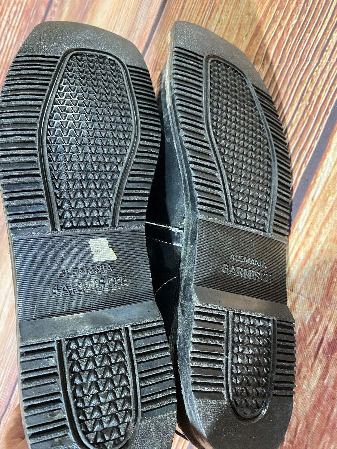 GARMISCH Vintage Cross Country Ski Boots Kandahar Cable Bindings EU42 US9 KL50