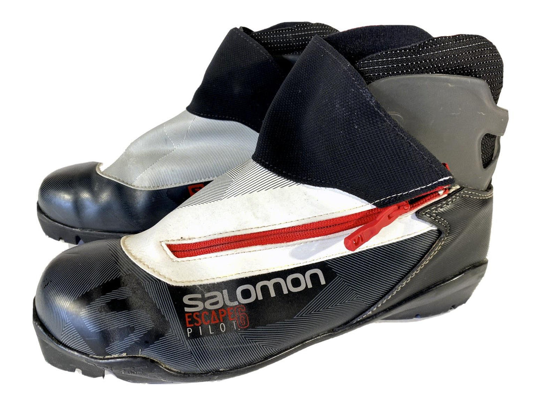 SALOMON Escape Nordic Cross Country Ski Boots Size EU43 1/3 US9.5 SNS Pilot 2181