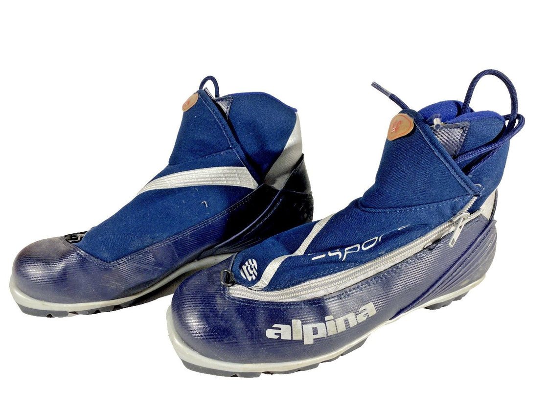 Alpina ST11 Nordic Cross Country Ski Boots Size EU42 US9 for NNN 3103