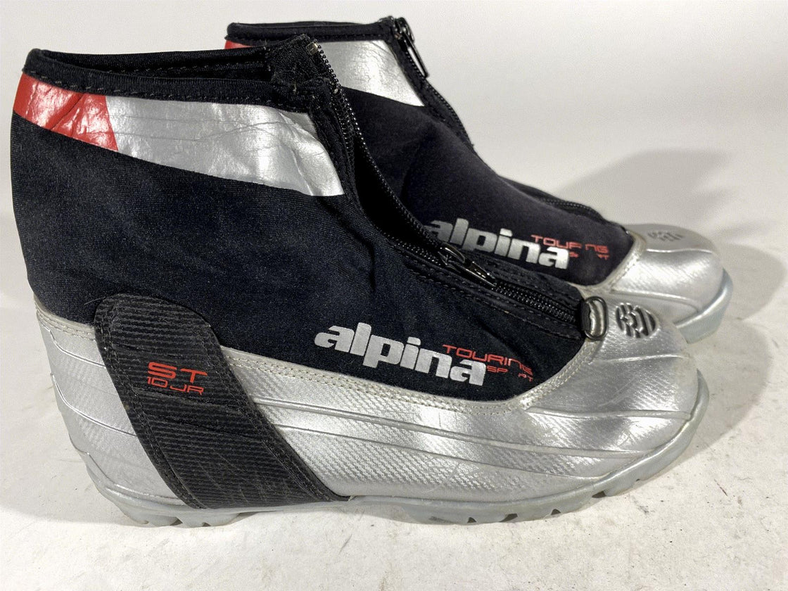 Alpina ST10jr Nordic Cross Country Ski Boots Size EU36 US4.5 NNN 880