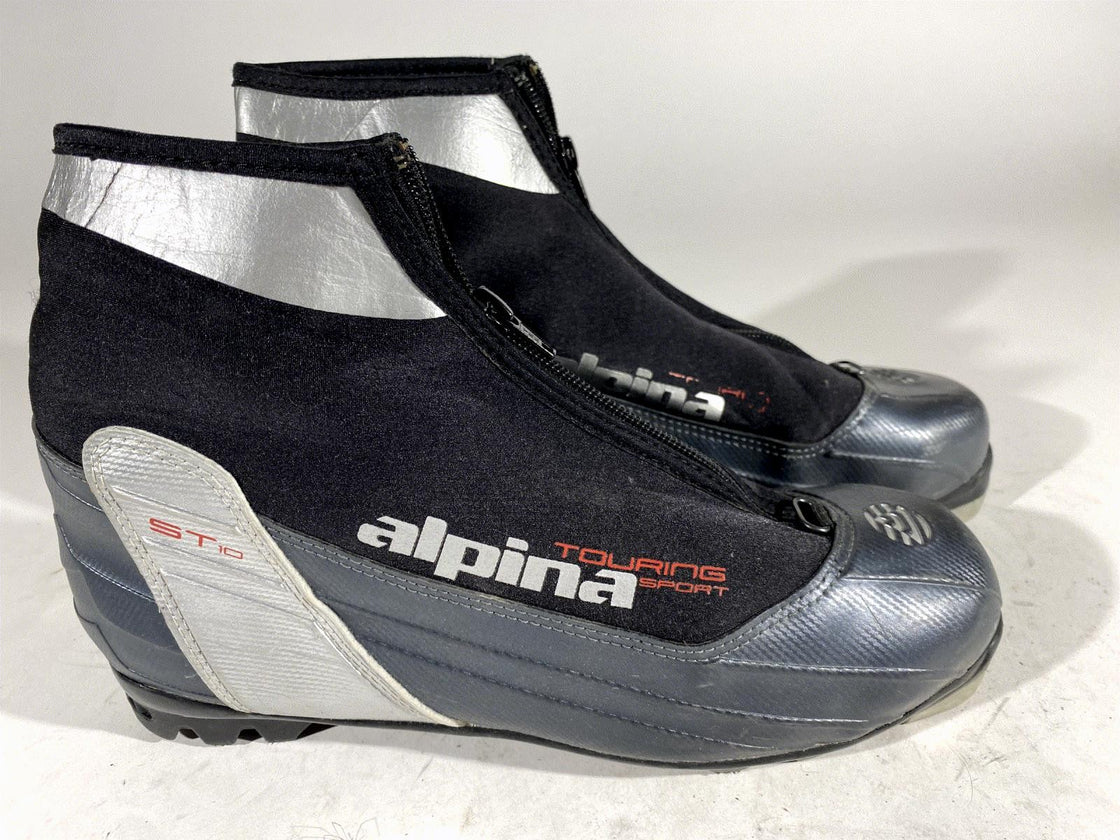 Alpina ST10 Nordic Cross Country Ski Boots Size EU42 US9 for NNN 1014