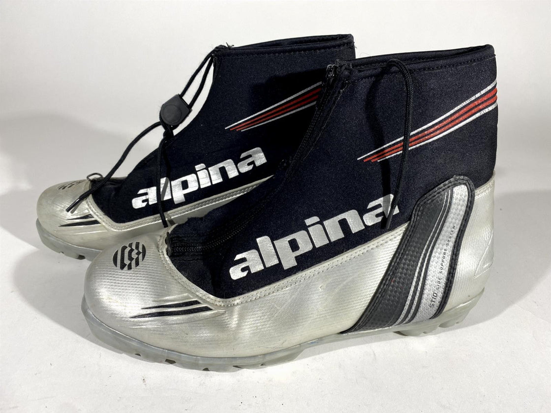 Alpina ST10 Cross Country Ski Boots Classic Size EU43 US9.5 NNN Rottefella 2875