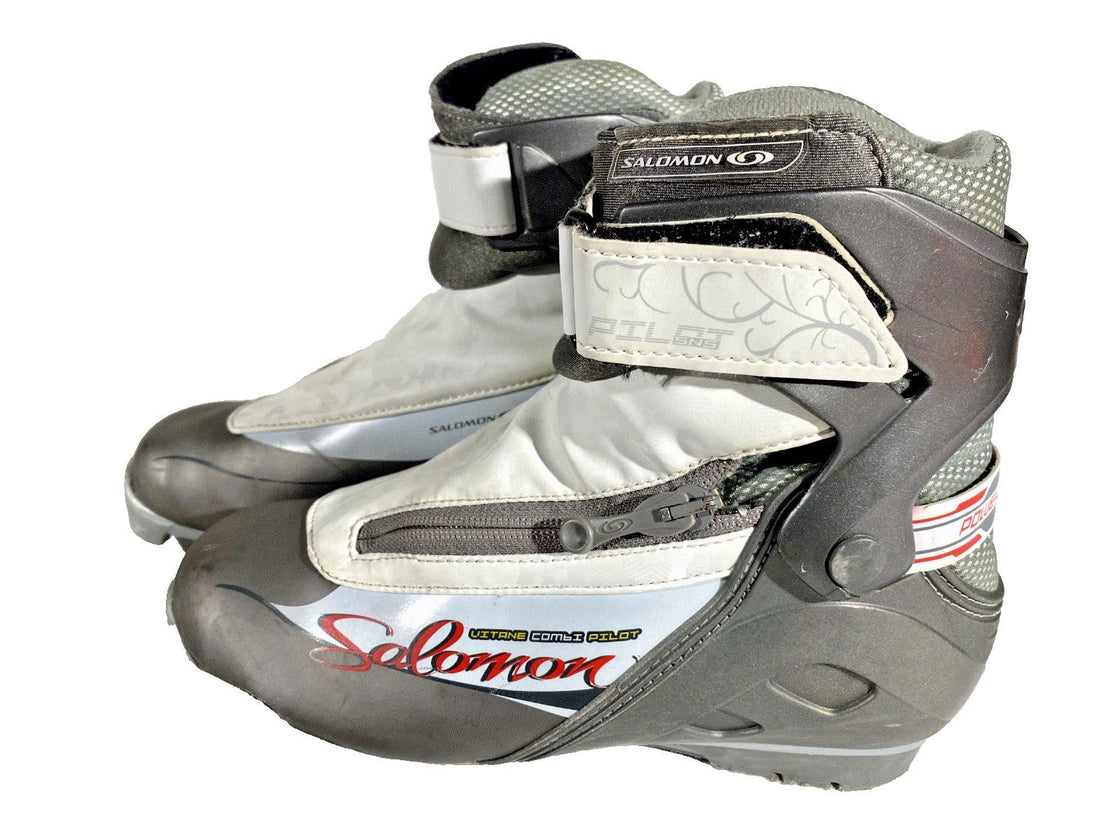 SALOMON Combi Cross Country Ski Boots Size EU36 2/3 US5.5 for SNS Pilot 2160