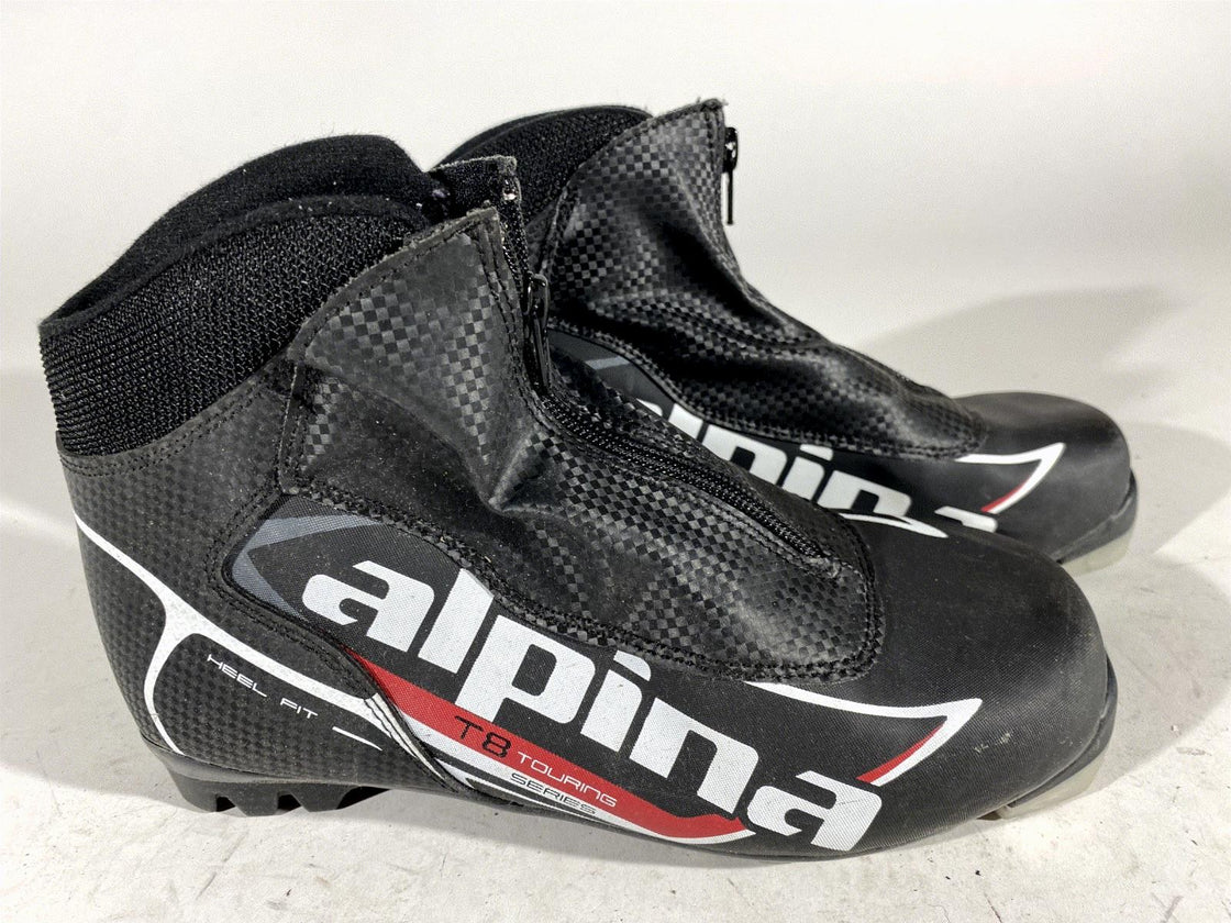 Alpina T8 Nordic Cross Country Ski Boots Size EU38 US6 for NNN 1056