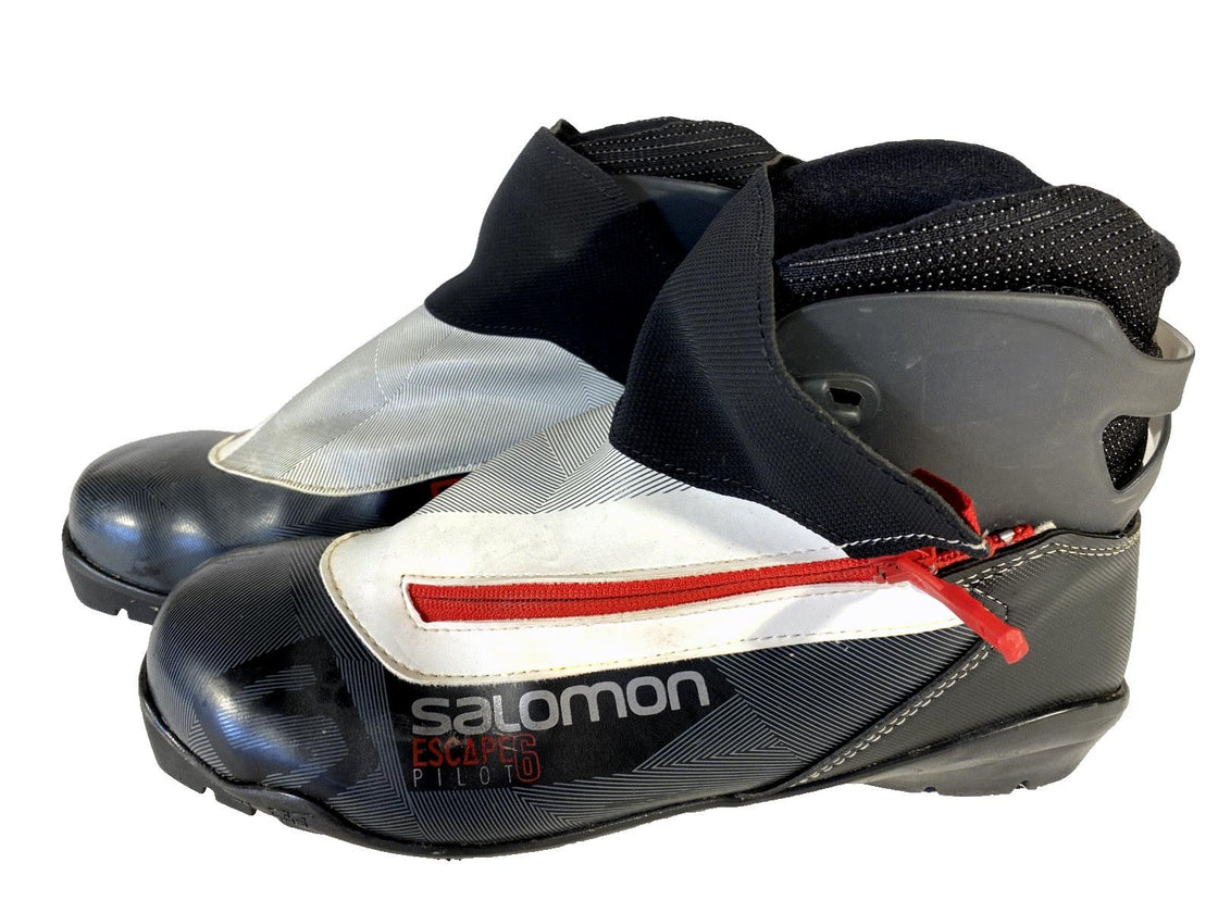 SALOMON Escape 6 Nordic Cross Country Ski Boots Size EU41 1/3 US8 SNS Pilot 2261