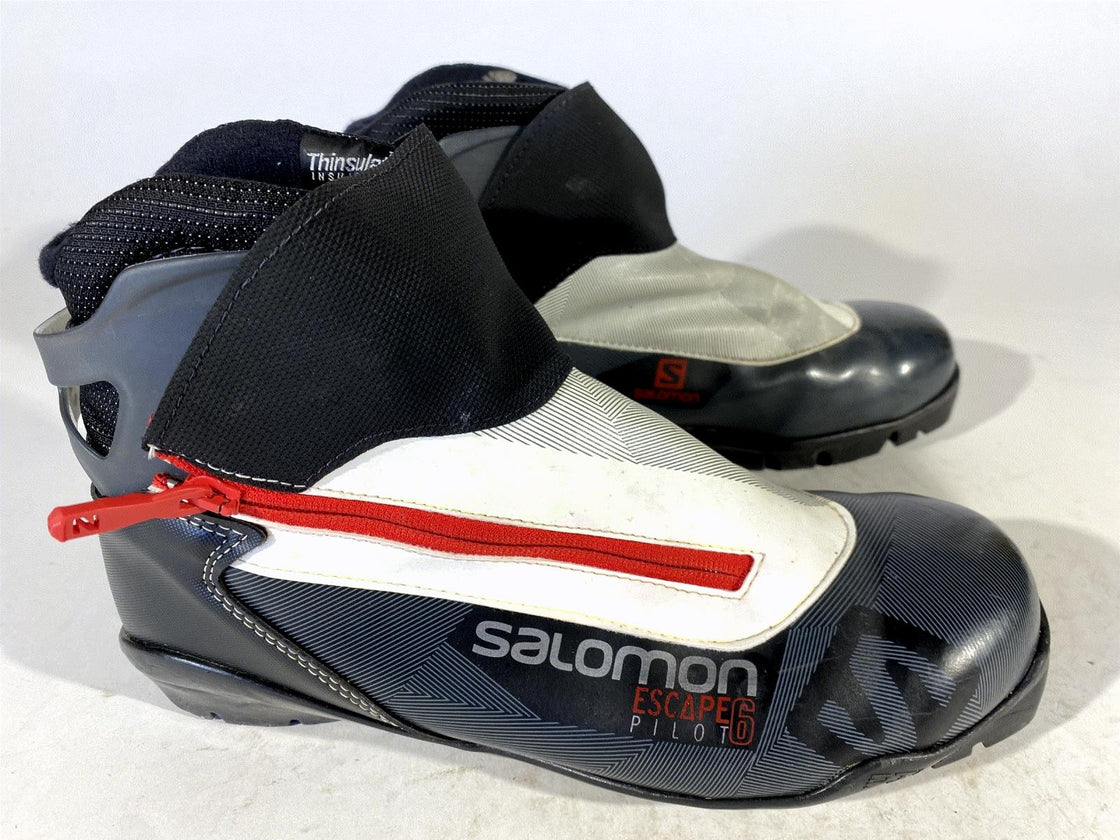 SALOMON Escape 6 Nordic Cross Country Ski Boots Size EU41 1/3 US8 SNS Pilot 2261