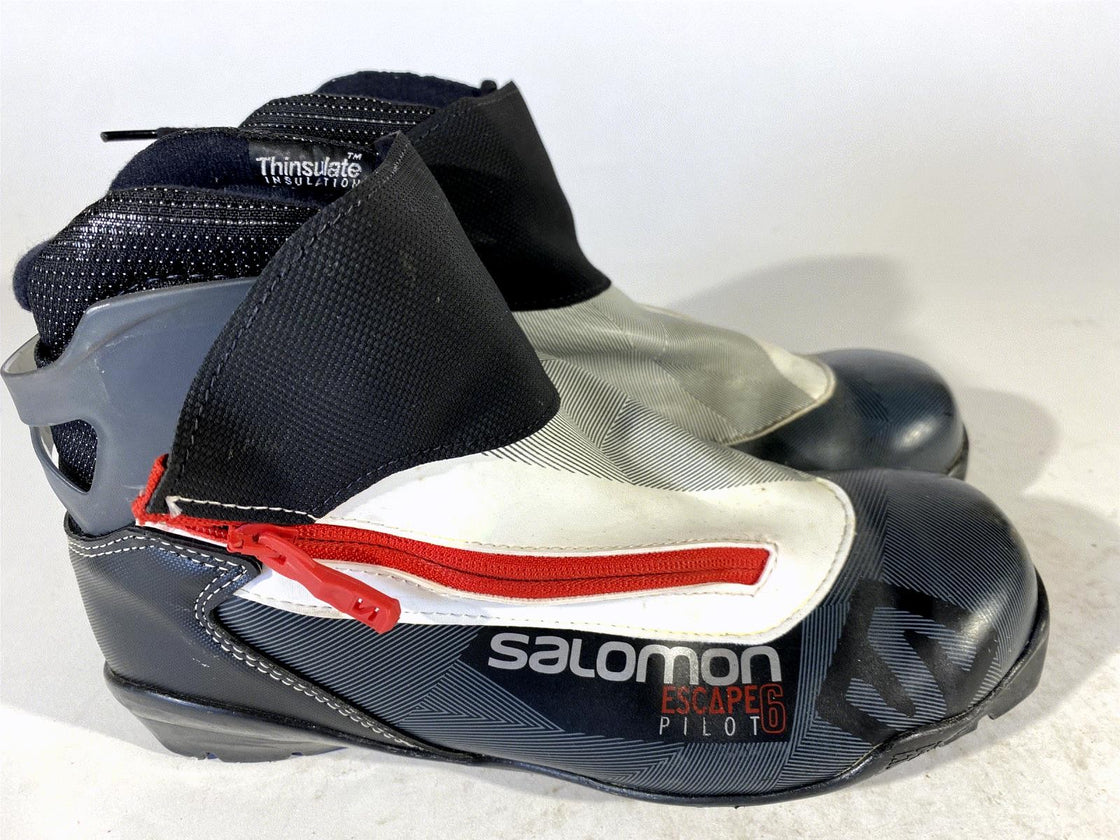 SALOMON Escape 6 Nordic Cross Country Ski Boots Size EU38 2/3 US6 SNS Pilot 2380