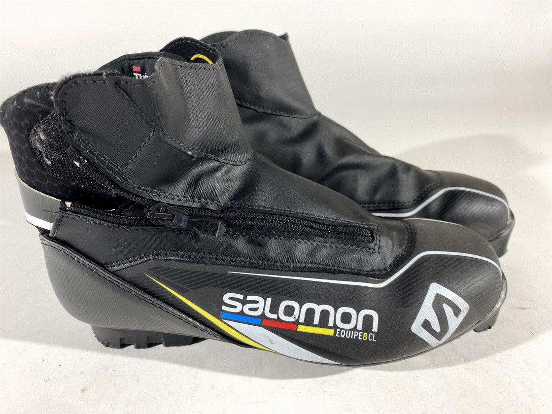 SALOMON Equipe Nordic Cross Country Ski Boots Size EU39 1/3 US6.5 SNS Pilot 2206