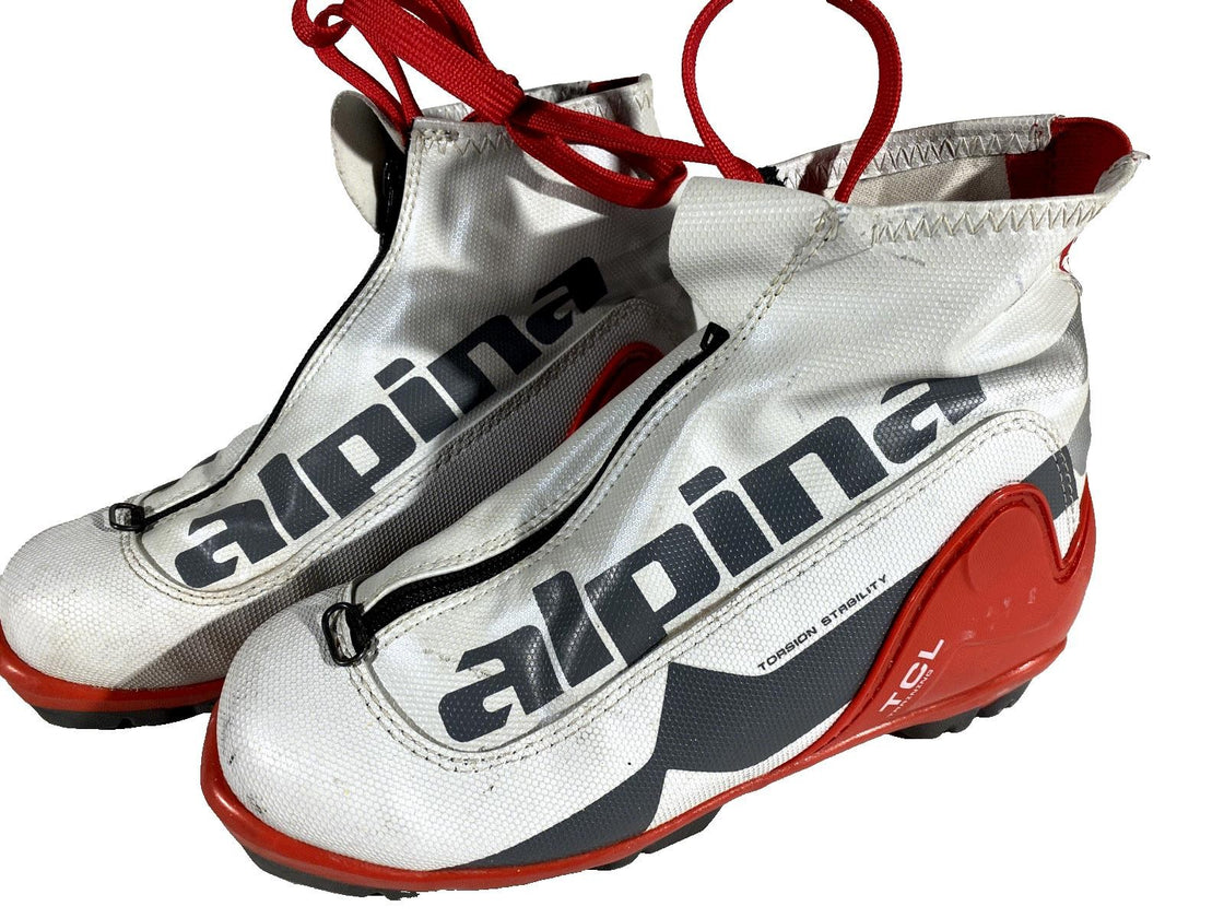 Alpina TCL Nordic Cross Country Ski Boots Size EU37 US5.5 for NNN 3069