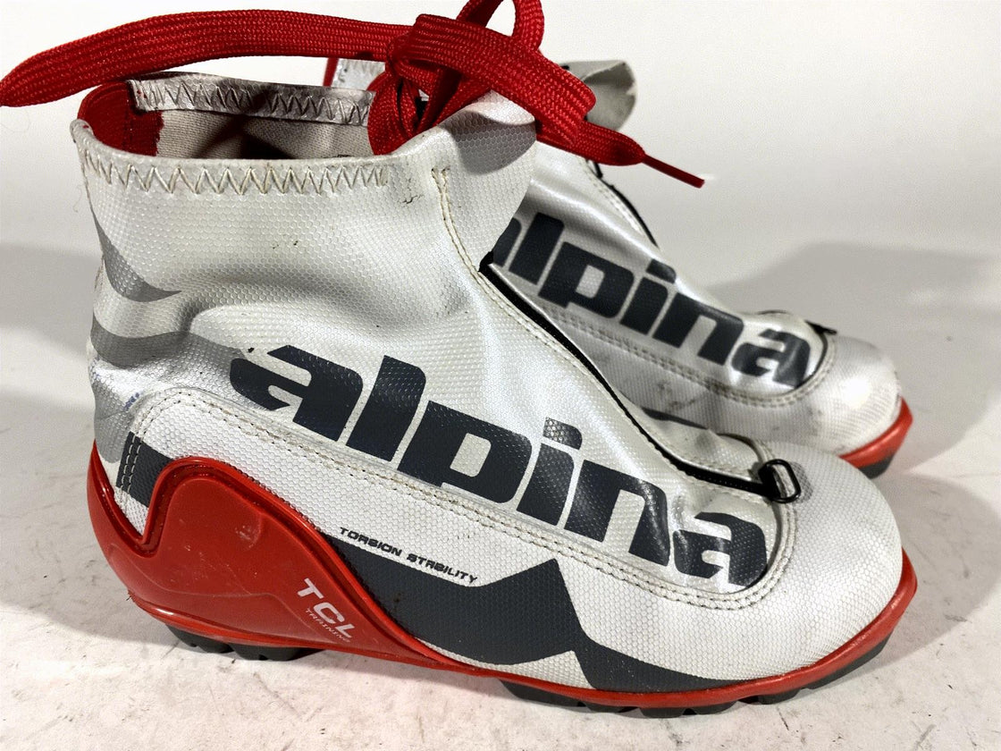 Alpina TCL Nordic Cross Country Ski Boots Size EU37 US5.5 for NNN 3069
