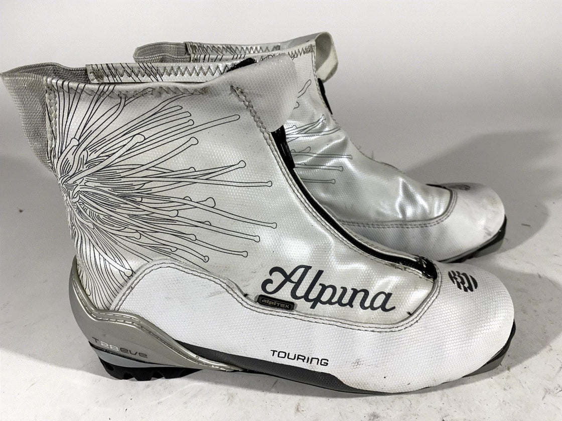 Alpina T28Eve Nordic Cross Country Ski Boots Size EU40 US7.5 NNN 821