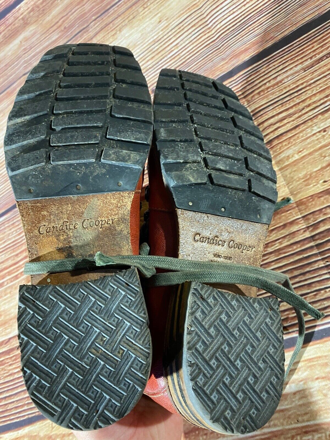 CANDICE Vintage Cross Country Ski Boot Kandahar Old Cable Binding EU40 US7 KL58