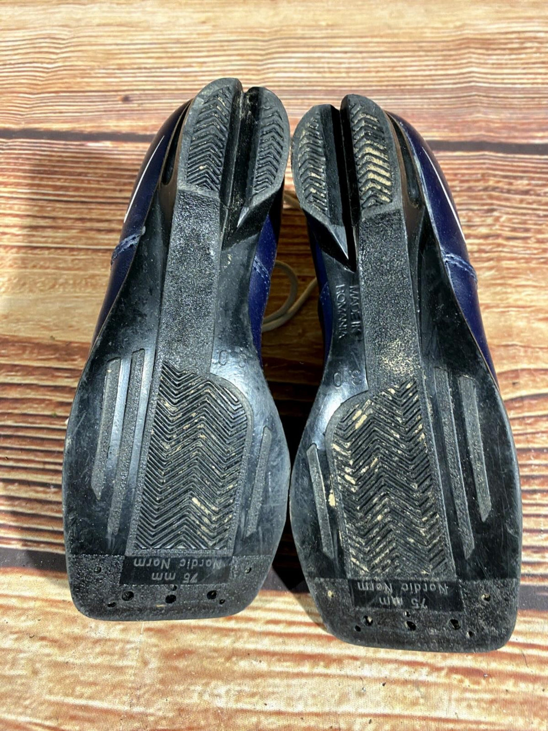 Alpina Kids Vintage Nordic Norm Cross Country Ski Boots EU30 US12 NN 75mm 1745