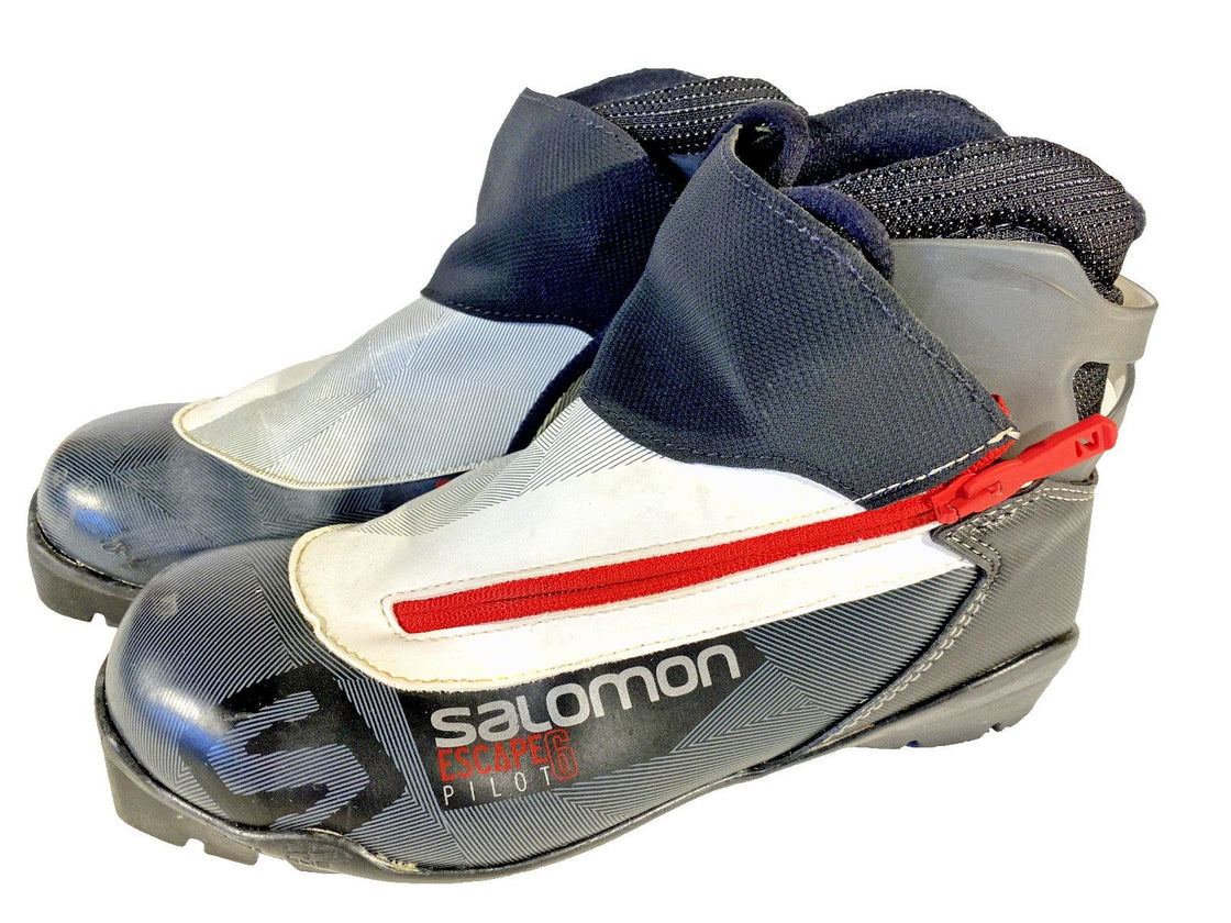 SALOMON Escape 6 Nordic Cross Country Ski Boots Size EU37 1/3 US5 SNS Pilot 2358