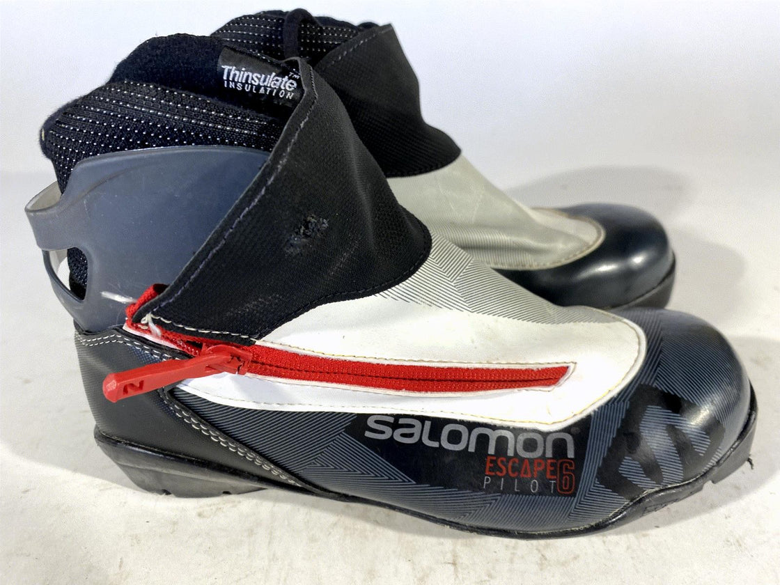 SALOMON Escape 6 Nordic Cross Country Ski Boots Size EU37 1/3 US5 SNS Pilot 2358