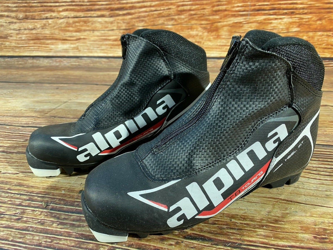 Alpina T8 Touring Nordic Cross Country Ski Boots Size EU37 US5 for NNN 687