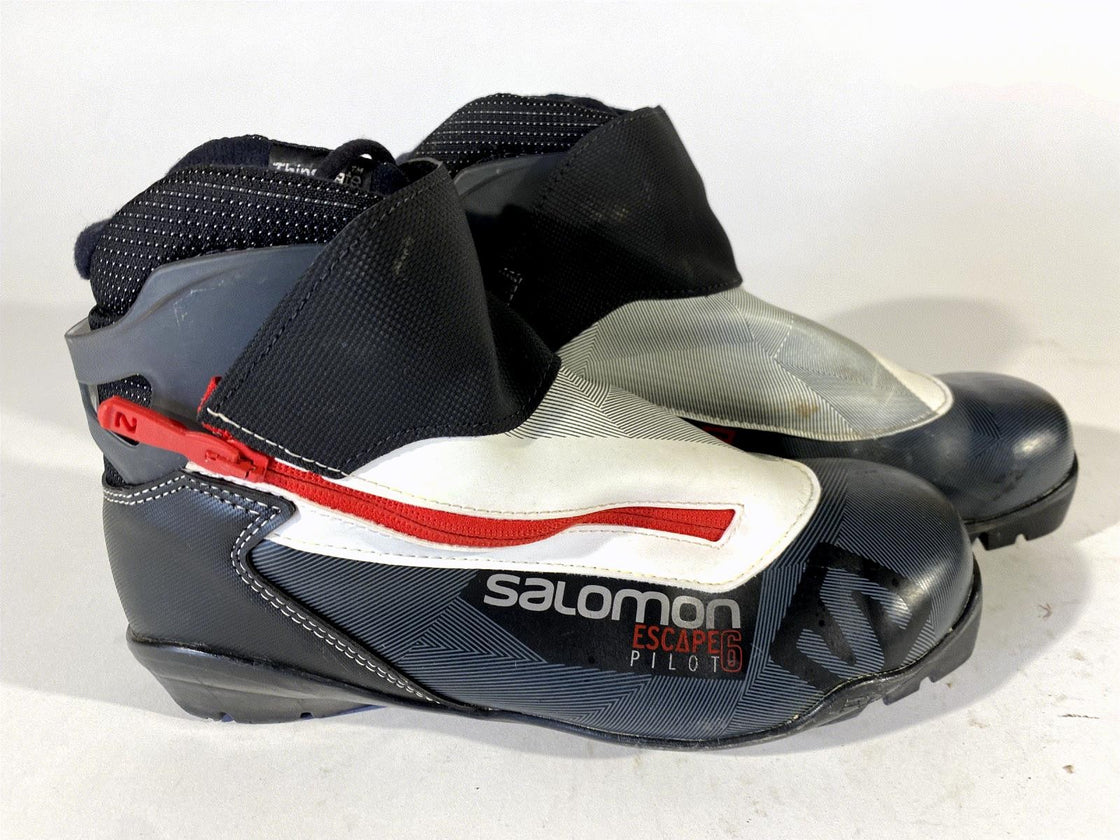 SALOMON Escape 6 Nordic Cross Country Ski Boots Size EU38 2/3 US6 SNS Pilot 2180