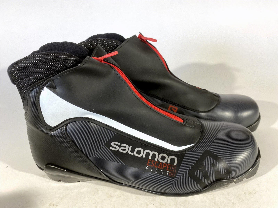 SALOMON Escape 5 Nordic Cross Country Ski Boots Size EU48 US13 SNS Pilot 2262