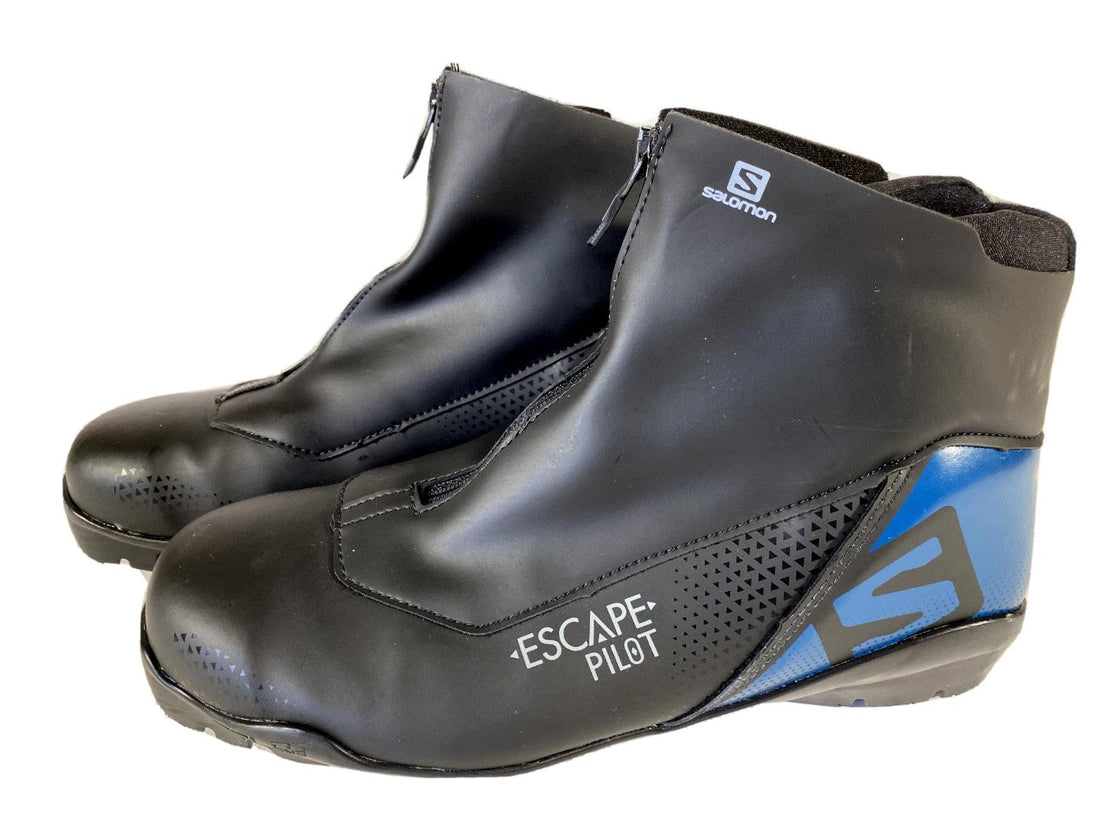 SALOMON Escape Nordic Cross Country Ski Boots Size EU43 1/3 US9.5 SNS Pilot 2250