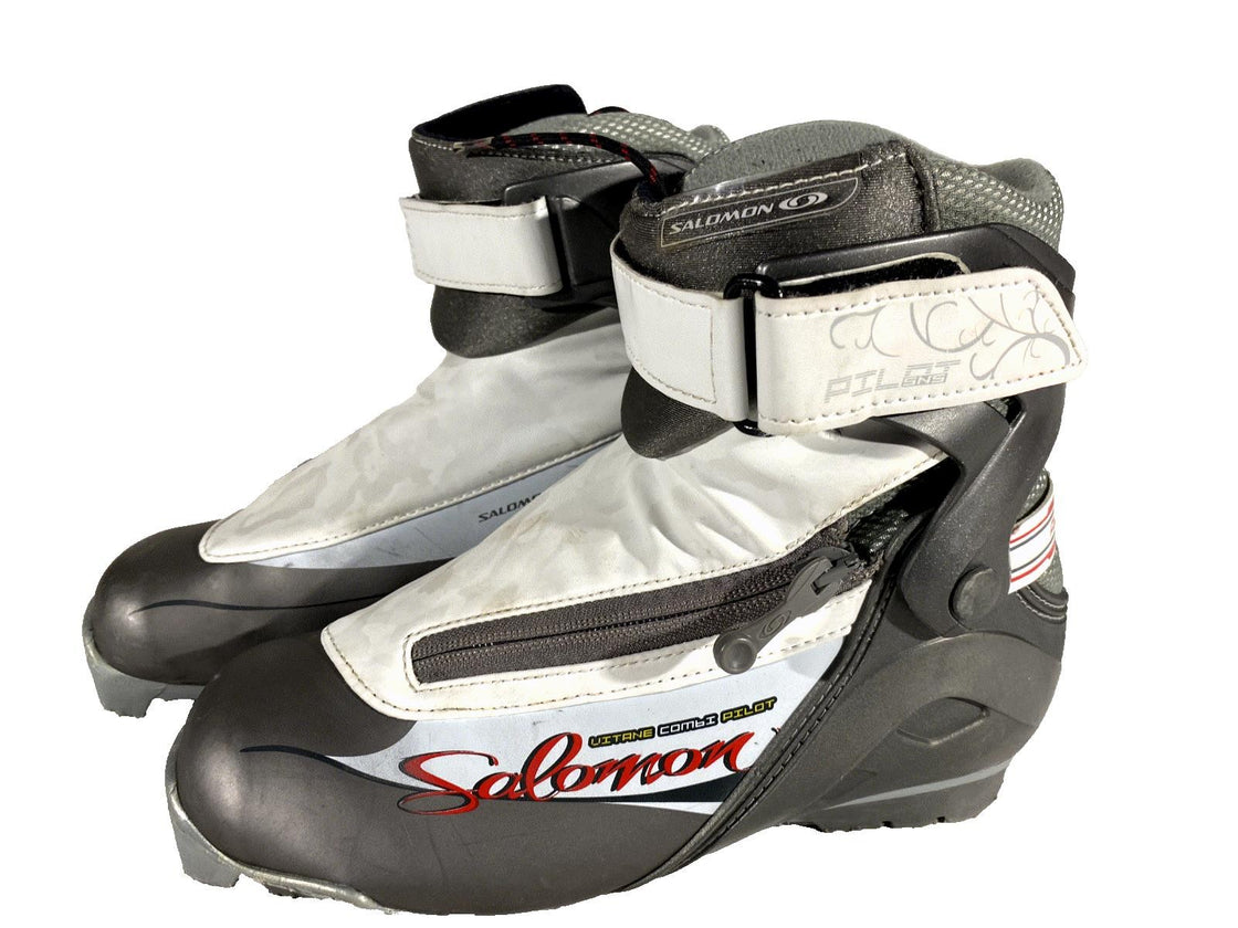 SALOMON Vitane Combi Cross Country Ski Boots Size EU36 2/3 US5.5 SNS Pilot 2132