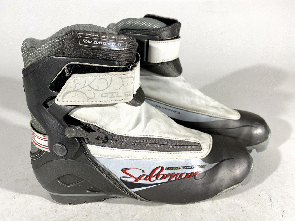 SALOMON Vitane Combi Cross Country Ski Boots Size EU37 1/3 US6 SNS Pilot 2149