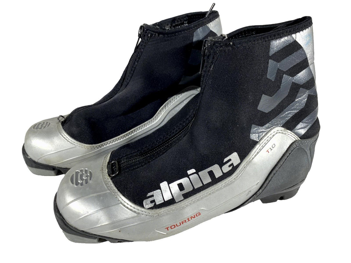 Alpina T10 Nordic Cross Country Ski Boots Size EU37 US5 NNN 3087