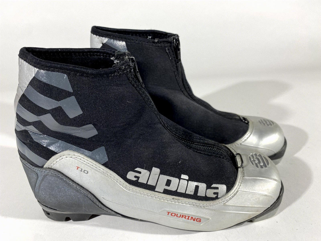 Alpina T10 Nordic Cross Country Ski Boots Size EU37 US5 NNN 3087
