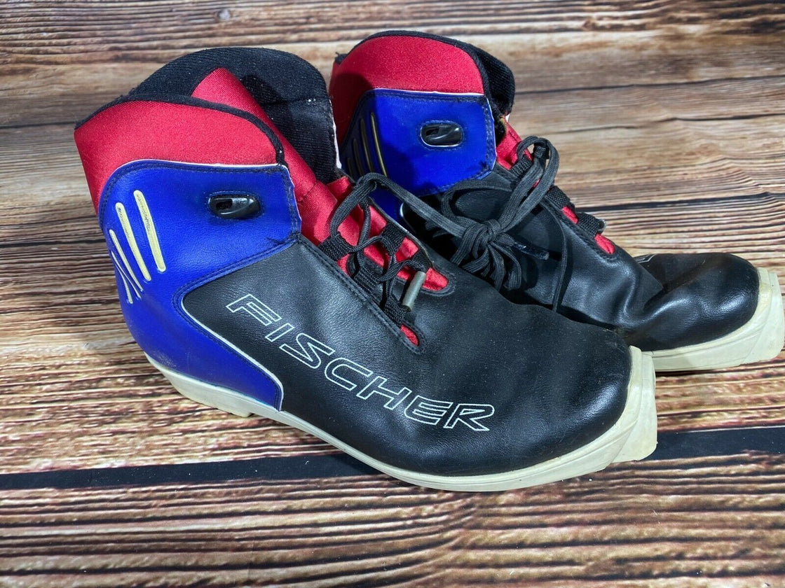 Fischer Classic Nordic Cross Country Ski Boots EU40 2/3 US7.5 SNS profil 1073